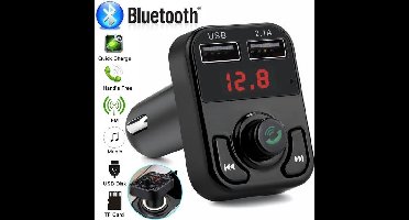 Bluetooth Carkit Dual USB Charger en FM Transmitter en MP3 speler